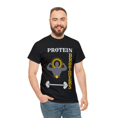 Protein Brothers T-Shirt - Faith and Strength Combine