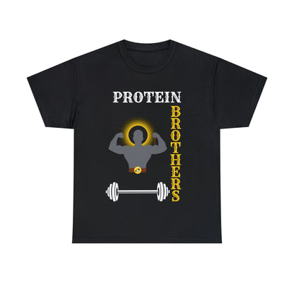 Protein Brothers T-Shirt - Faith and Strength Combine